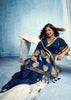 Midnight Blue Woven Cotton Silk Saree