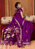 Dahlia Purple Woven Cotton Silk Saree
