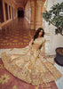 Beige Banarasi Silk Embroidered Lehenga
