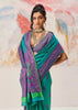Marine Green Woven Kanjivaram Silk Saree