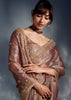 Dry Rose Designer Silk Saree