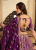 Royal Purple Banarasi Designer Lehenga