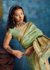Fair Green Woven Paithani Tissue Silk Saree