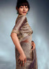 Steeple Grey Designer Silk Saree