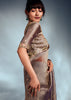 Steeple Grey Designer Silk Saree