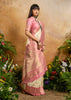 Off White Woven Soft Silk Saree