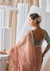 Bloom Pink Designer Silk Saree