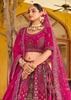Bridal Red Heavy Embroidered Designer Lehenga