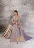 Pastel Voilet Woven Kanjivaram Silk Saree