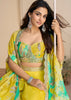 Cyber Yellow Designer Indo Western Set