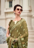 Heena Green Printed Cotton Silk Saree