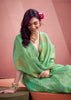 Mint Green Woven Tissue Silk Saree