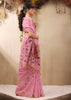 Dusky Pink Woven Cotton Silk Saree