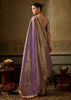 Royal Lilac Woven Kanjivaram Silk Saree