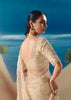 Pearl Off-White Satin Organza Embroidered Saree