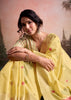 Delight Yellow Woven Linen Cotton Silk Saree