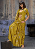 Mehandi Green Woven Banarasi Satin Silk Saree