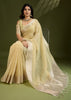 Sunlight Yellow Woven Soft Silk Saree
