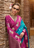 Horizon Blue Banarasi Satin Silk Saree