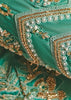 Sea Green Embroidered Tissue Designer Saree