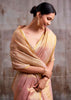Delight Pink Woven Tissue Silk Saree