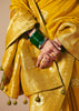 Spectra Yellow Woven Banarasi Silk Saree