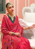 Ruby Pink Woven Kashmiri Jamewar Saree