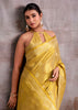 Golden Woven Tissue Silk Saree