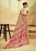White Woven Cotton Kashmiri Jamewar Saree