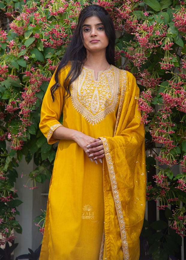 Luminosity Thread Embroidered Suit (10702046527681)