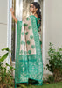 Mint Green Woven Banarasi Silk Saree