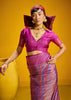 Purple Banarasi Silk Saree