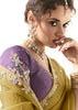 Herbal Green Designer Organza Tissue Silk Saree