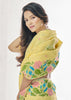 Delight Yellow Woven Linen Silk Saree