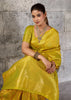 Yellow Woven Kanjivaram Silk Saree