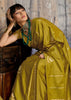 Apple Green Woven Banarasi Satin Silk Saree