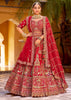 Rani Pink Heavy Embroidered Designer Lehenga