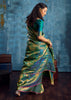 Cadmium Green Banarasi Silk Saree