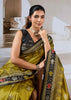 Palm Green Patola Silk Saree