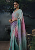Multicolour Embroidered Designer Saree