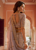 Mauve Banarasi Silk Embroidered Lehenga