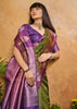 Henna Green Woven Banarasi Silk Saree