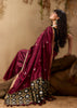 Rich Maroon Woven Cotton Silk Saree