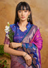 Orchid Purple Woven Banarasi Silk Saree