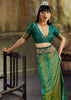 Aspen Green Woven Banarasi Silk Saree