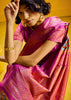 Teal Green Banarasi Silk Saree