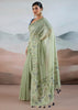 Fair Green Woven Tissue Silk Saree