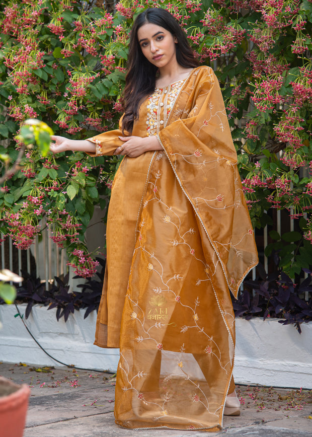 Marigold Yellow Thread Suit (10702849441985)