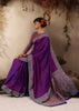 Deep Purple Woven Kanjivaram Silk Saree