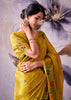 Spectra Yellow Woven Tissue Silk Saree